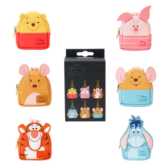 Loungefly Disney Winnie the Pooh mini backpack keychain mystery box Nerdscape