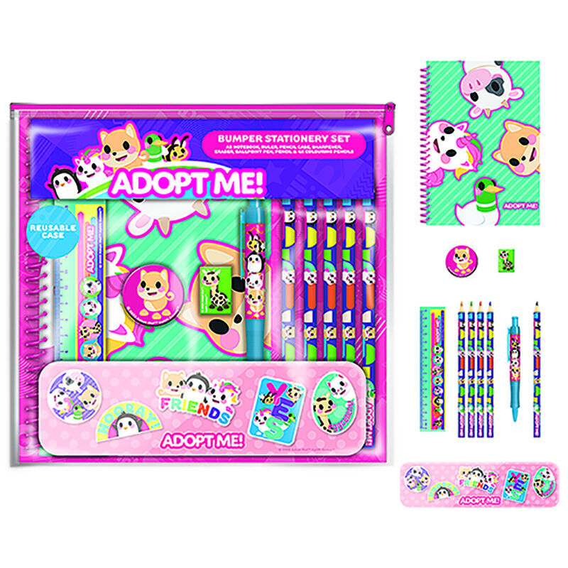 Adopt Me! stationery set