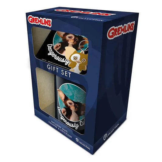 Gremlins Set Mug + Coaster + keychain Nerdscape