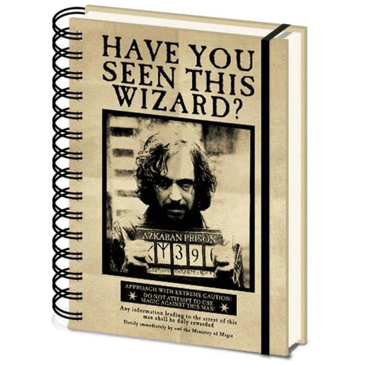 Harry Potter Harry & Sirus posters A5 lenticular notebook Nerdscape