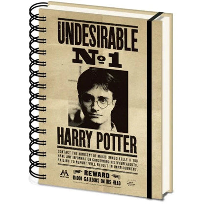 Harry Potter Harry & Sirus posters A5 lenticular notebook Nerdscape