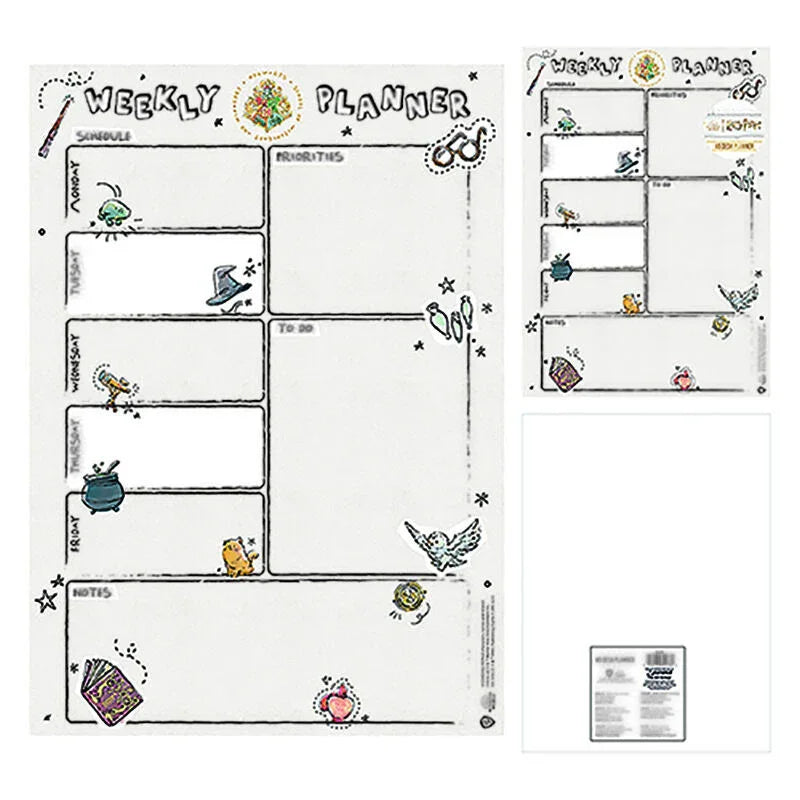 Harry Potter A5 Weekly planner Nerdscape