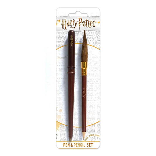 Harry Potter Wand pen and pencil set Nerdscape