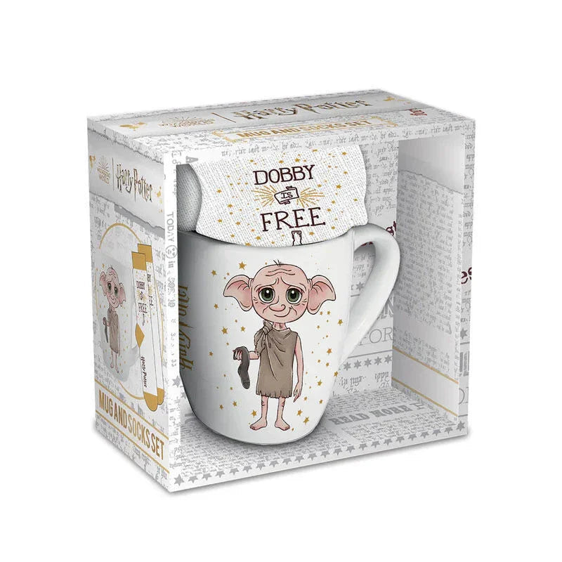 Harry Potter Dobby Mug and Socks set Nerdscape