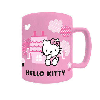 Hello Kitty Mug with teddy bear cover 440ml Nerdscape