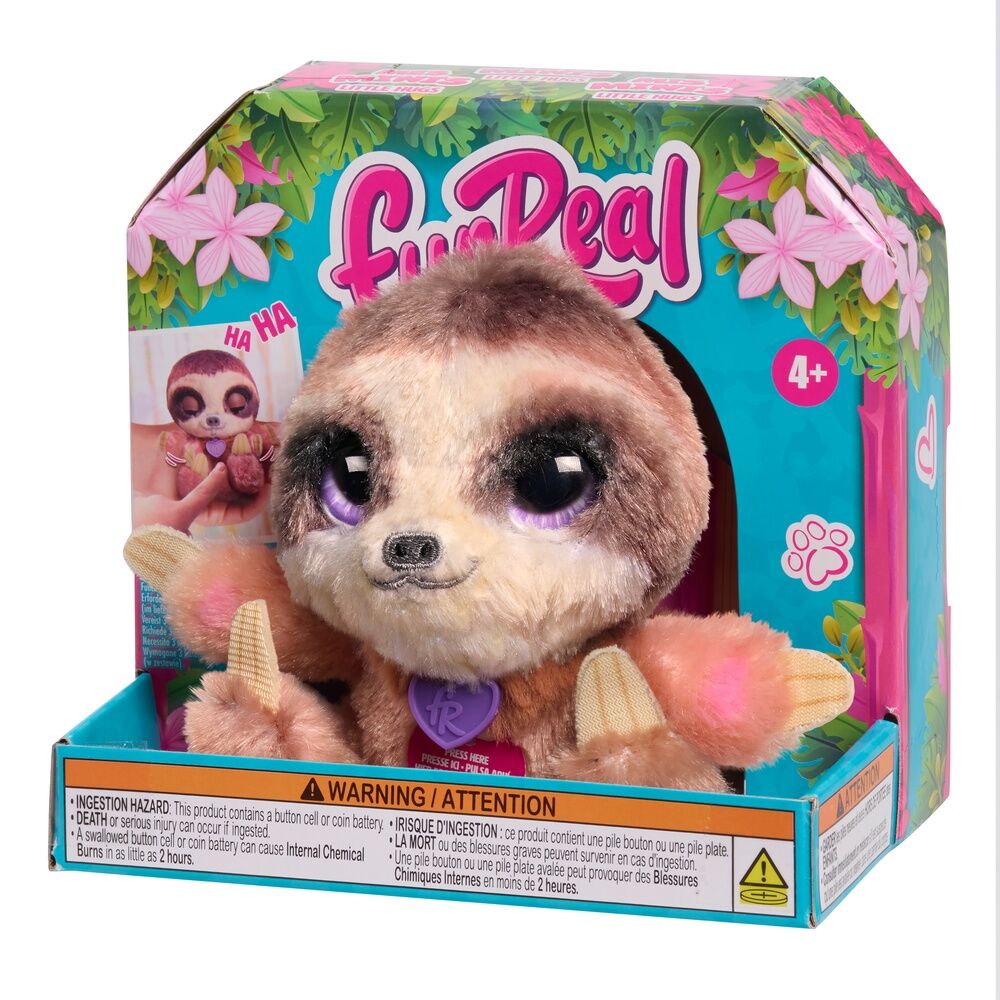 FurReal My Mini's Little Hugs Interactive Plush Toy - Nerdscape Nerdscape