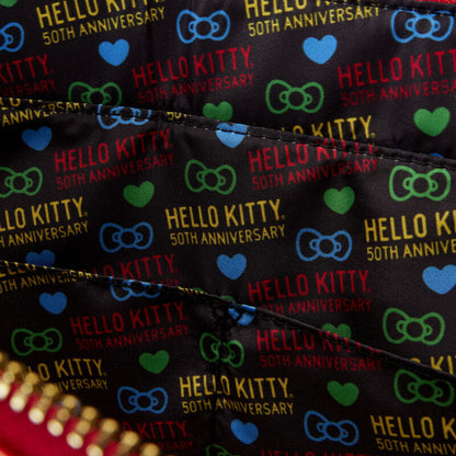 Loungefly Hello Kitty 50th Anniversary tote bag with coin bag Nerdscape