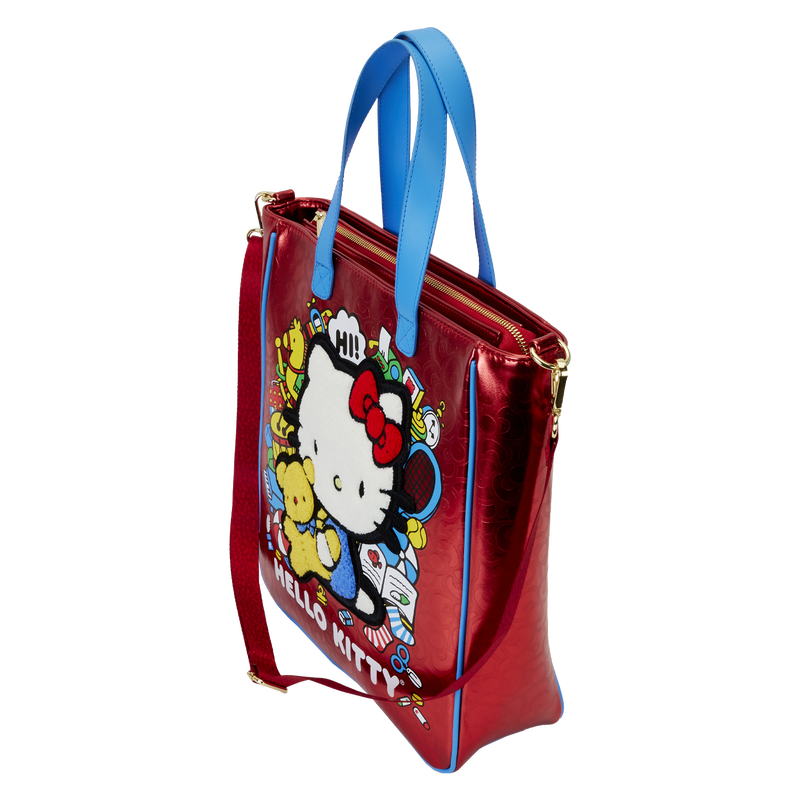 Loungefly Hello Kitty 50th Anniversary tote bag with coin bag Nerdscape