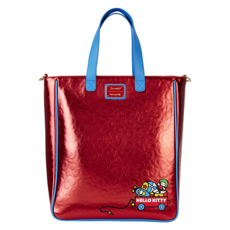 Loungefly Hello Kitty 50th Anniversary tote bag with coin bag Nerdscape