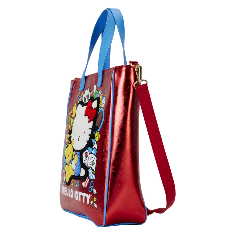 Loungefly Hello Kitty 50th Anniversary tote bag with coin bag Nerdscape