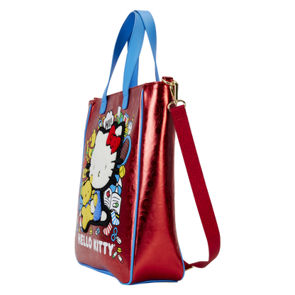 Loungefly Hello Kitty 50th Anniversary tote bag with coin bag Nerdscape
