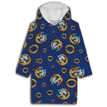 Sonic the Hedgehog oversize sweatshirt coat kids coral Nerdscape