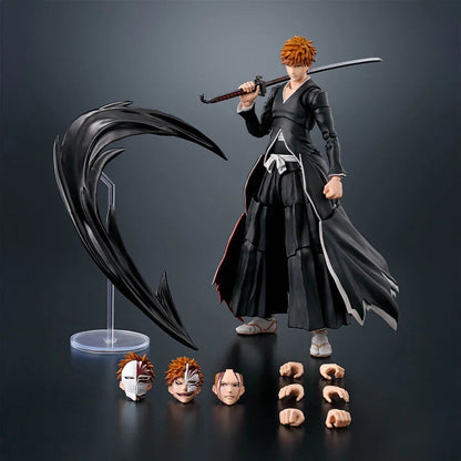 S.H. Figuarts Ichigo Kurosaki Getsugatensho - Figura da Collezione 15,5cm - Nerdscape Nerdscape