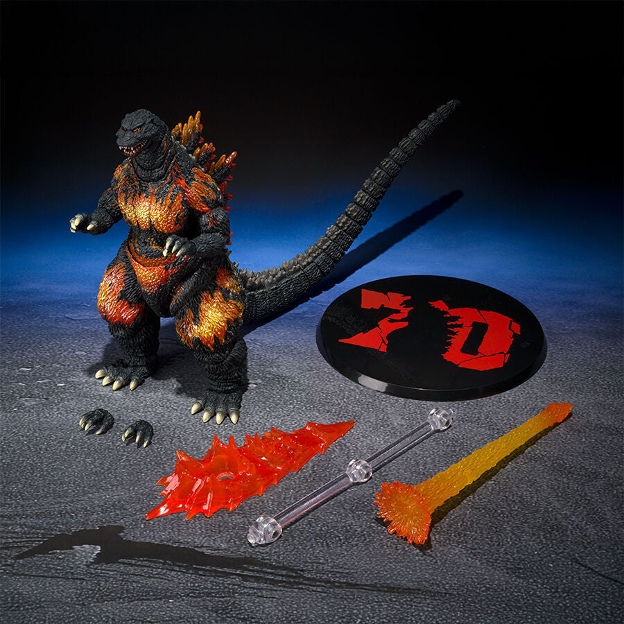 Godzilla vs Destoroyah Godzilla 1995 70th Anniversary S.H. Monster Arts  figure 16cm Nerdscape