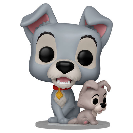 Funko Pop! Disney Lady and the Tramp Tramp with Puppy - Figura da Collezione Vinyl