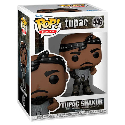 Funko Pop! Tupac Shakur - Figura da Collezione Vinyl Nerdscape