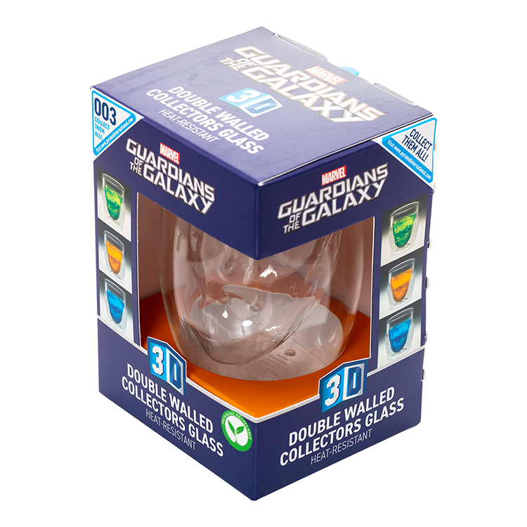 Marvel Guardians of the Galaxy Baby Groot Double walled 3D tumbler Nerdscape