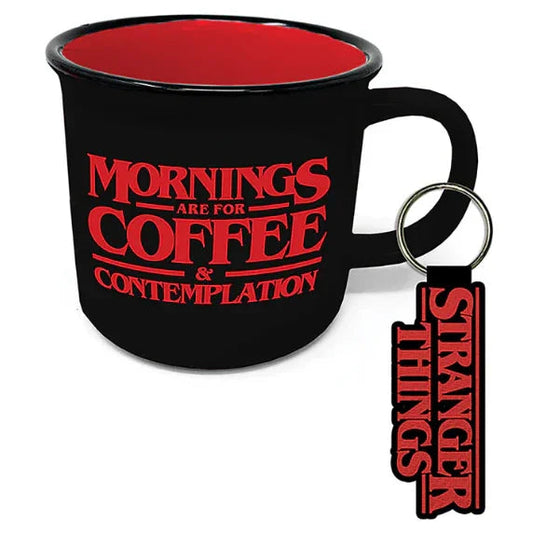 Stranger Things mug + keychain Nerdscape