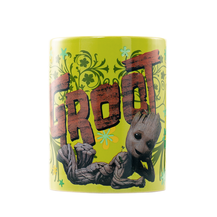 Marvel Guardians of the Galaxy Groot Mug with teddy bear cover 440ml Nerdscape