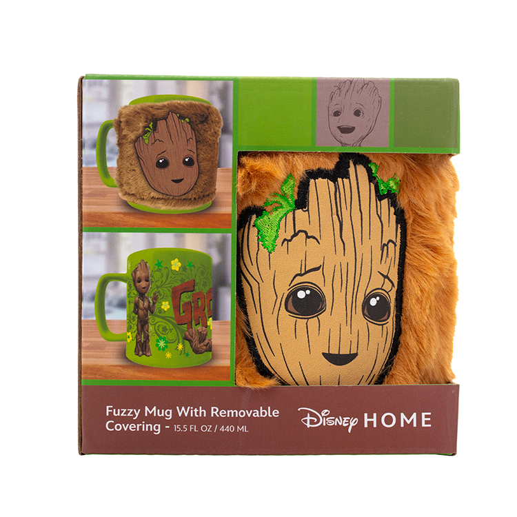 Marvel Guardians of the Galaxy Groot Mug with teddy bear cover 440ml Nerdscape