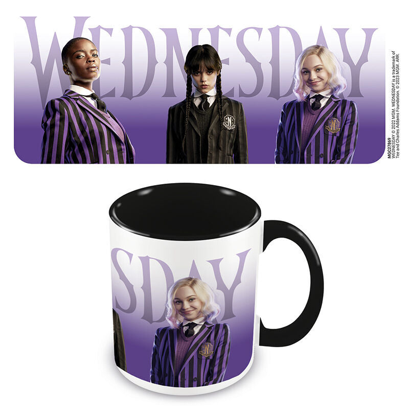 Wednesday Nevermore students mug 315ml Nerdscape