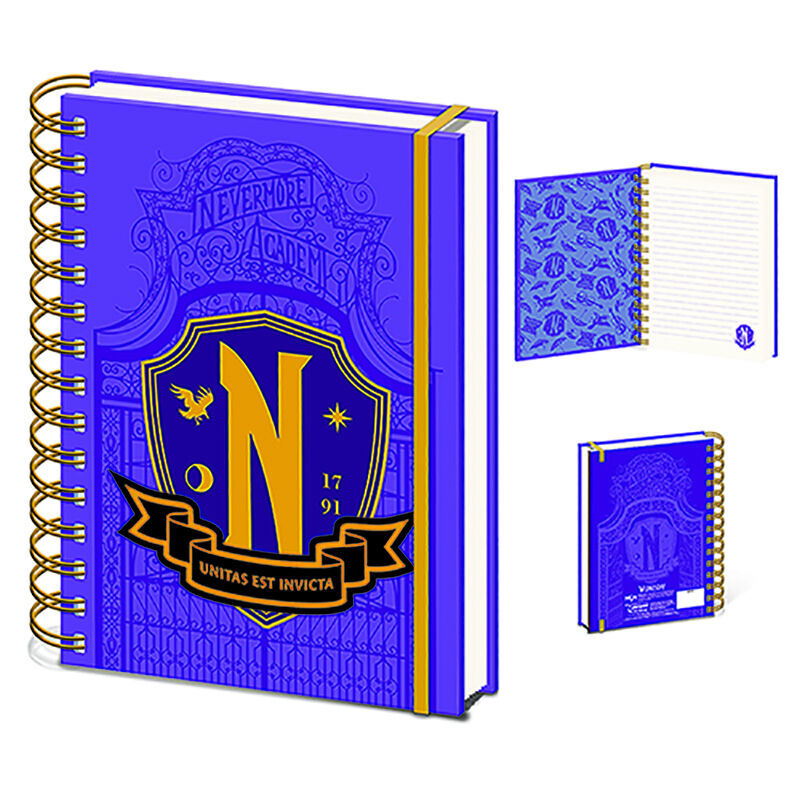 Wednesday A5 notebook Nerdscape
