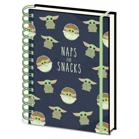 Star Wars Baby Yoda A5 notebook Nerdscape