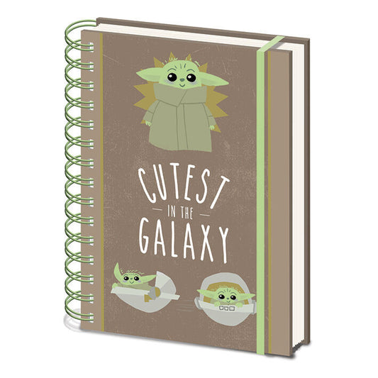 Star Wars Mandalorian Cutest in the Galaxy A5 notebok Nerdscape