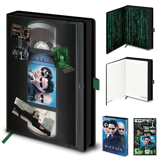 Matrix VHS A5 premium notebook Nerdscape