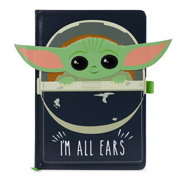 Star Wars Grogu Star premium A5 notebook Nerdscape