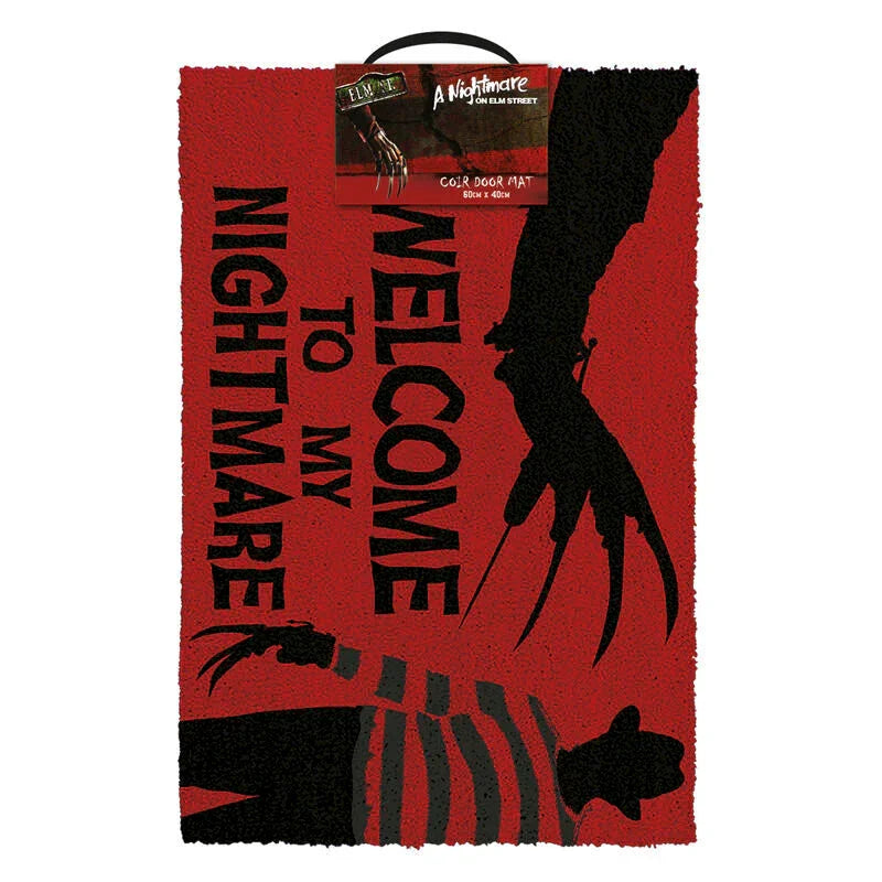 Nightmare on Elm Street doormat Nerdscape