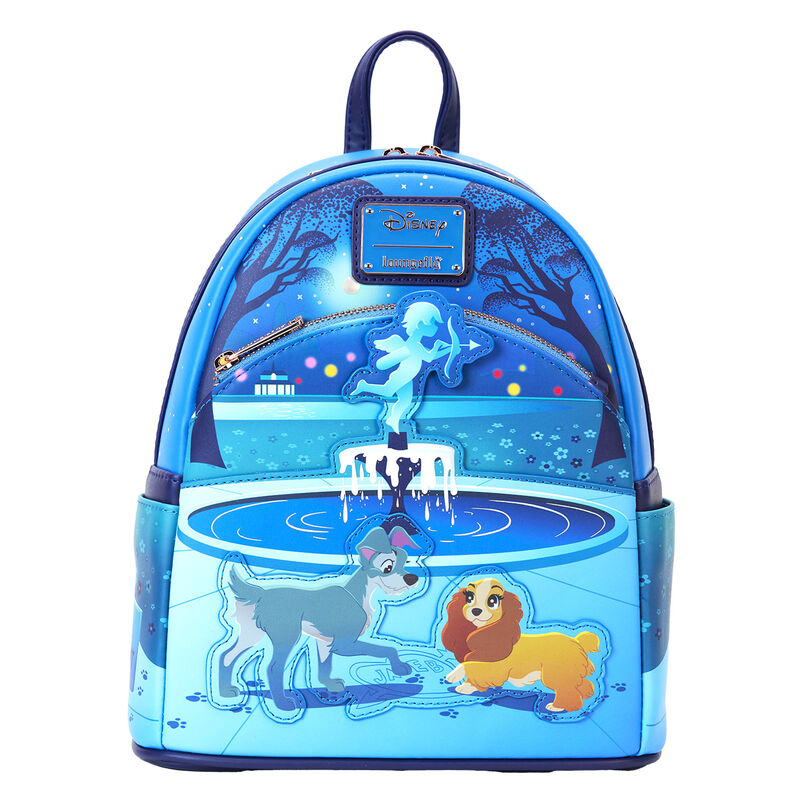 Loungefly Disney The Lady and the Tramp 70th Anniversary backpack 26cm Nerdscape