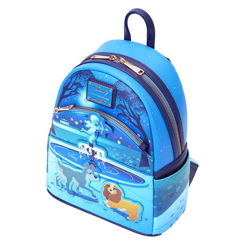 Loungefly Disney The Lady and the Tramp 70th Anniversary backpack 26cm Nerdscape