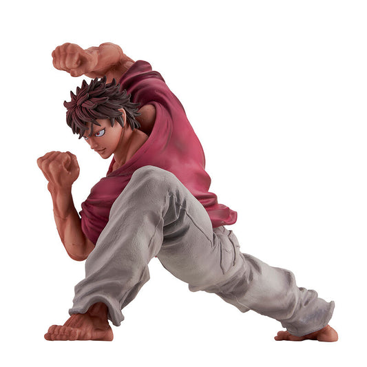 Baki, le monde peut être changé d'un seul poing. Figurine Baki Hanma de 12 cm.