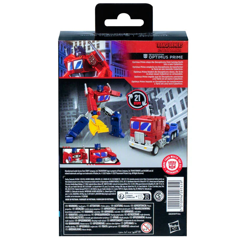 Transformers Optimus Prime Studio Series Figura da Collezione 11cm - Nerdscape Nerdscape