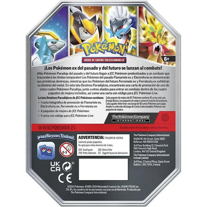 Pokemon Paradoxical Destinations Tin Collezionabile in Spagnolo - Nerdscape Nerdscape