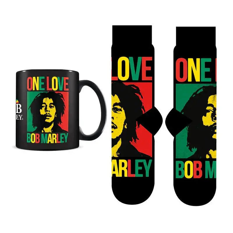 Bob Marley Mug and Socks set Nerdscape
