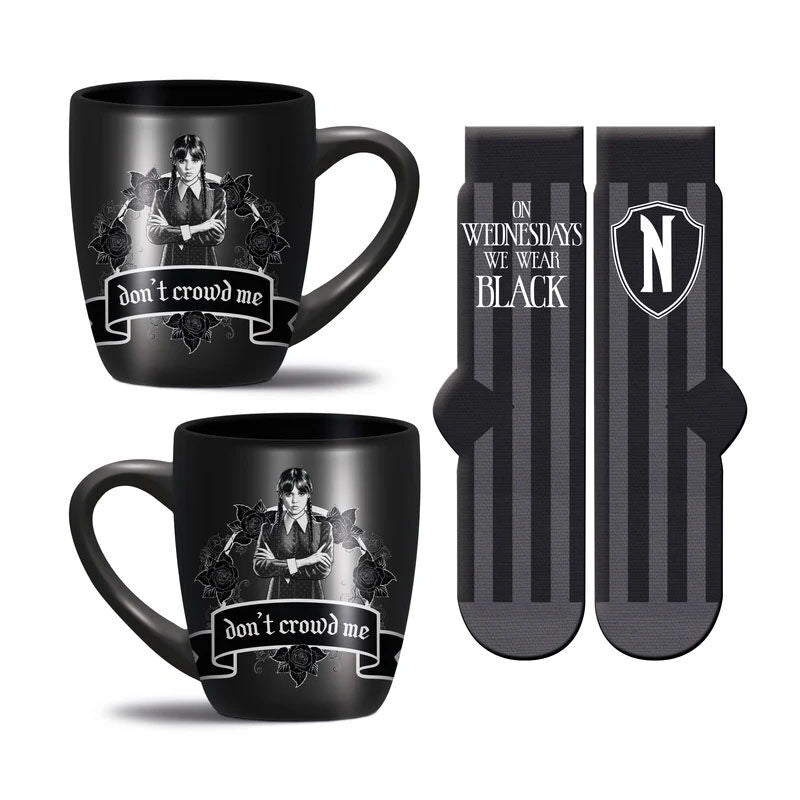 Wednesday Mug and Socks set Nerdscape