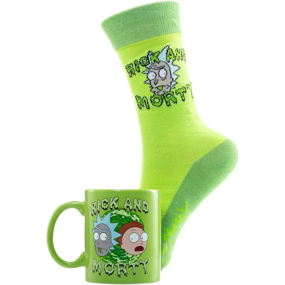 Rick & Morty Mug and Socks set Nerdscape