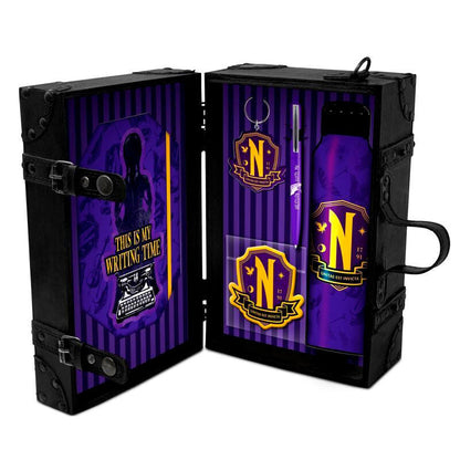 Wednesday Academia Nevermore Premium briefcase Nerdscape