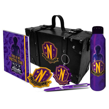 Wednesday Academia Nevermore Premium briefcase Nerdscape