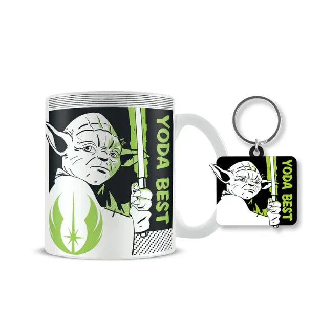 Star Wars Yoda Best Mug + keychain set Nerdscape