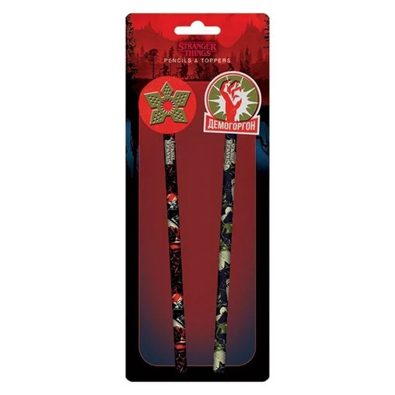 Stranger Things Demogorgons pack 2 eraser pencils Nerdscape