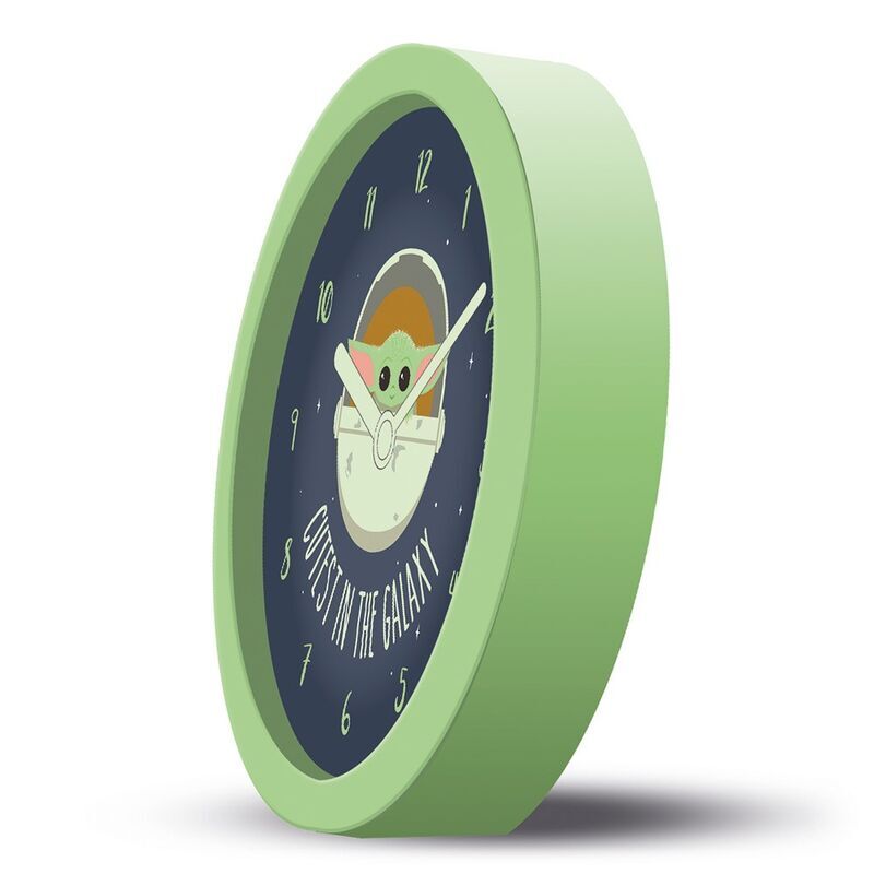 Star Wars Mandalorian Yoda the Child clock Nerdscape