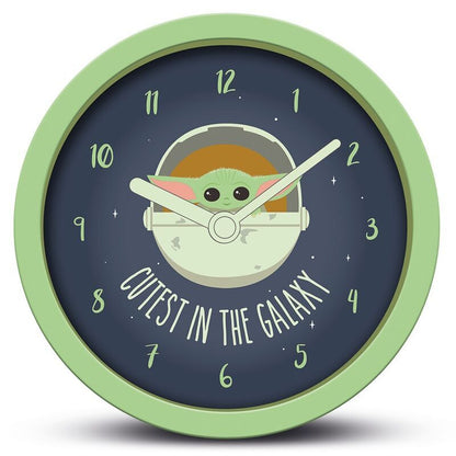 Star Wars Mandalorian Yoda the Child clock Nerdscape