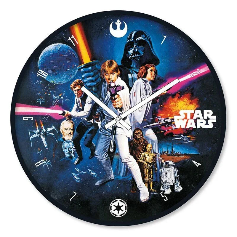 Star Wars A New Hope Wall clock Nerdscape