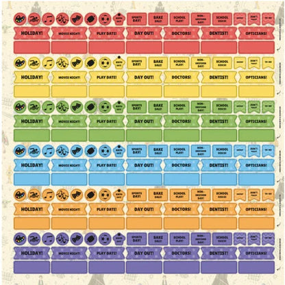 Star Wars Family planning calendar Nerdscape