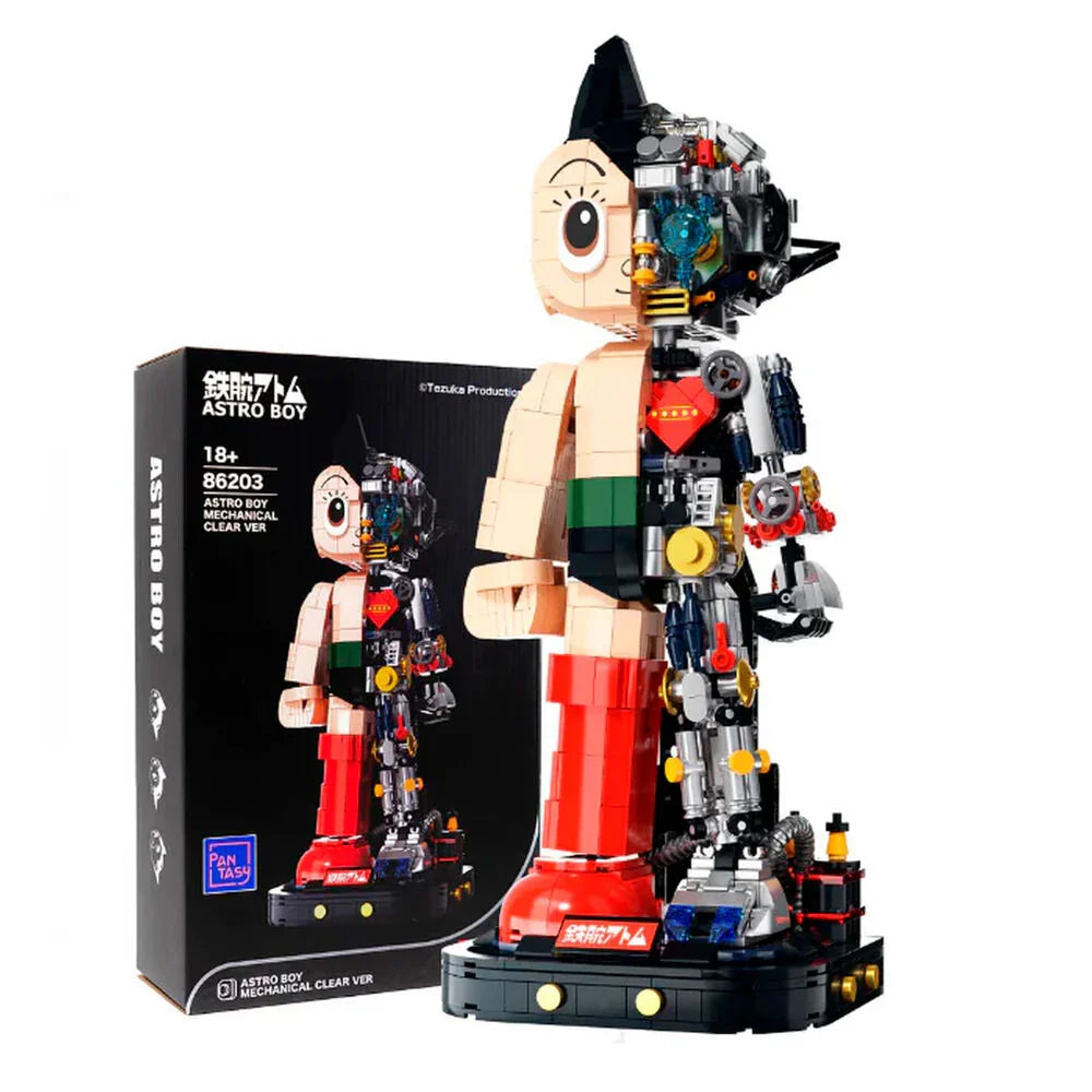 Astro Boy - Astro Boy Mechanical Clear Construction Kit 1250pcs Nerdscape