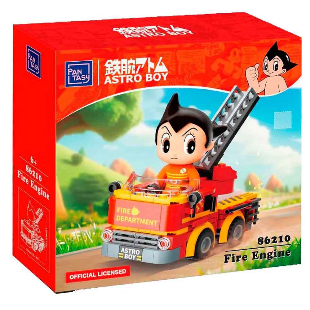 Astro Boy Fire Engine Astro Boy Construction Kit 184pcs Nerdscape