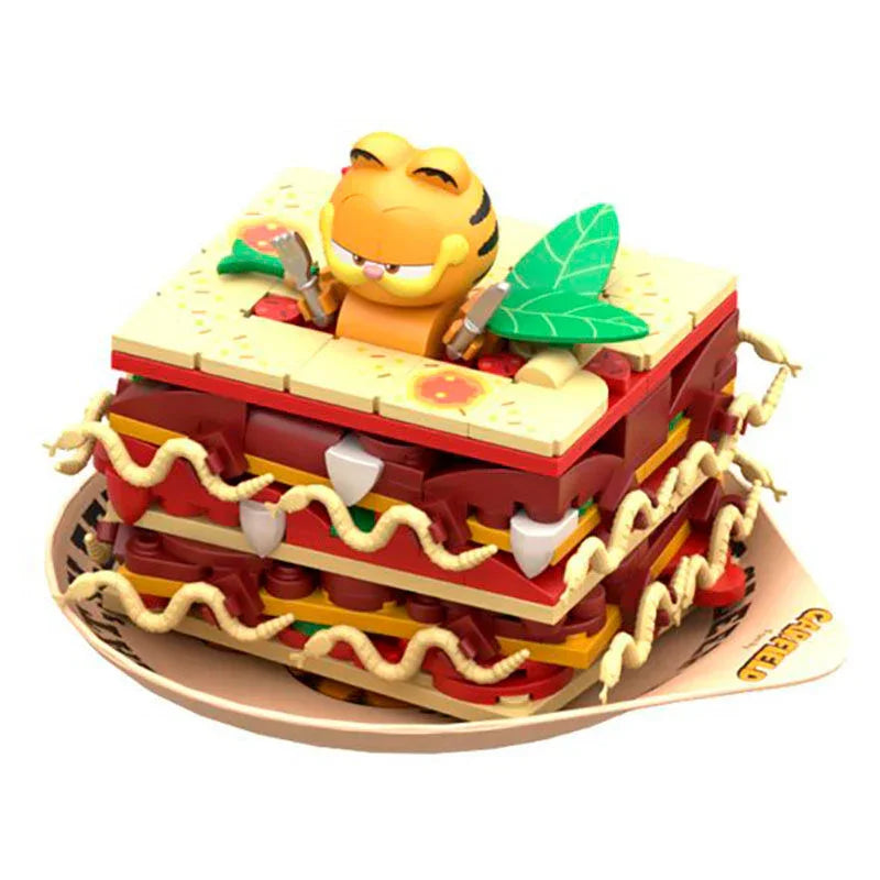 Garfield Lasagna Construction Kit 205pcs Nerdscape